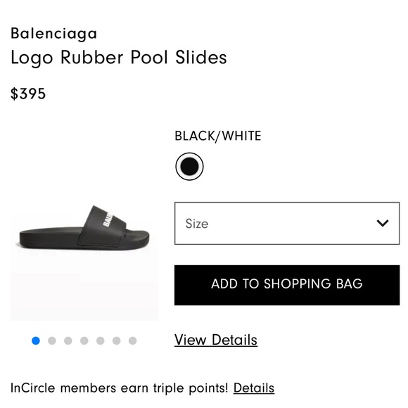 Balenciaga women Pool slides - Picture 6 of 6